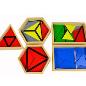 Constructive Triangles Set of 5 Boxes