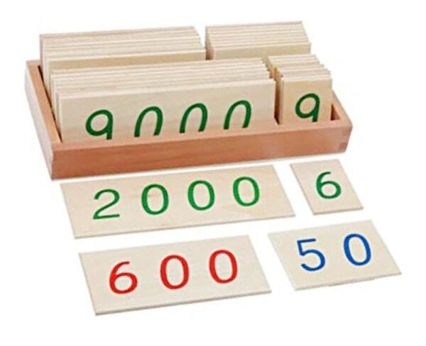 Large Number Cards